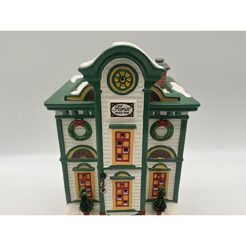 Department 56 - Secret Garden Florist #54885 Original Snow Village 1996 w/box - Picture 5 of 16